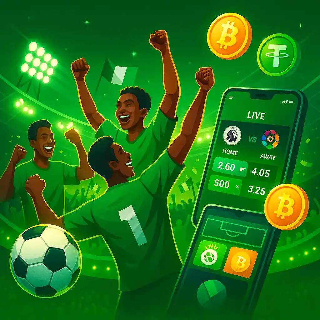 Crypto Sports Betting in Nigeria – Football, Premier League & USDT wagers 2025