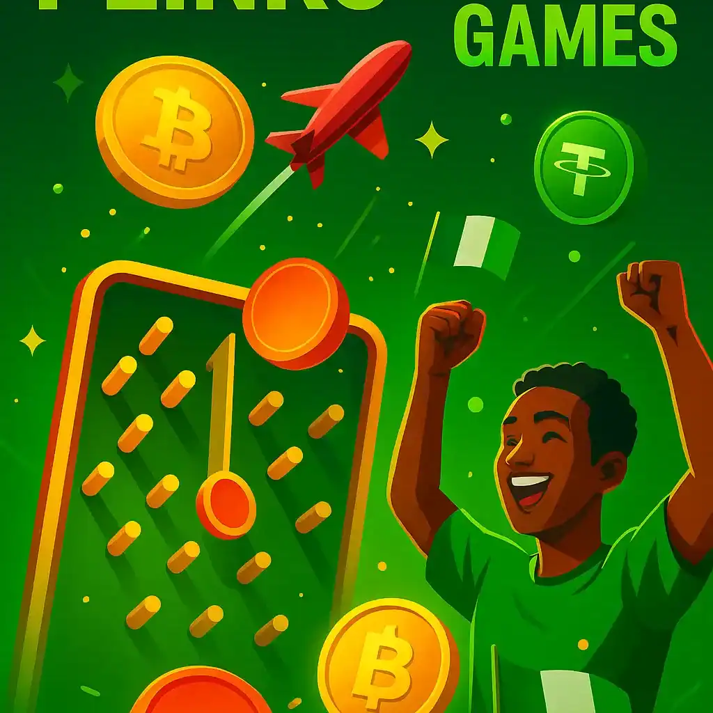 Plinko and crash crypto games Nigeria with instant BTC/USDT payouts and 10x-100x win options